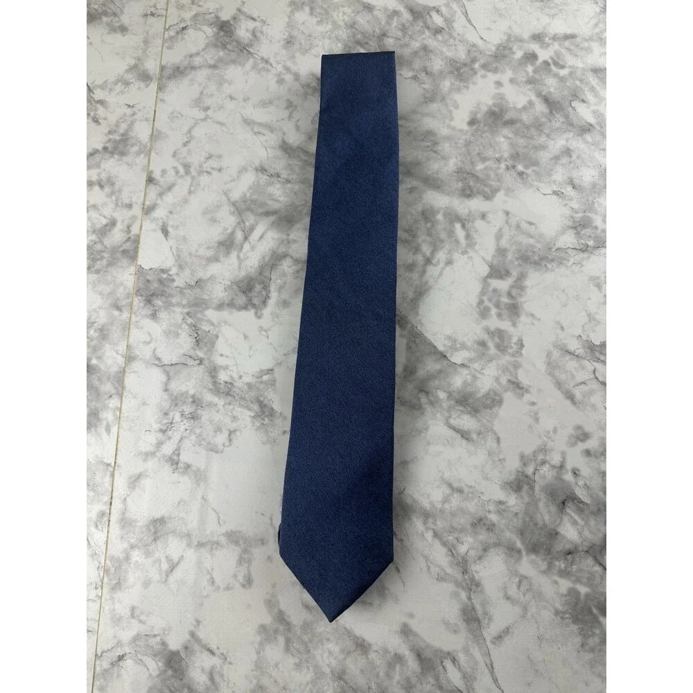 Club Monaco New York Clip On Neck Tie Navy Blue One Size
